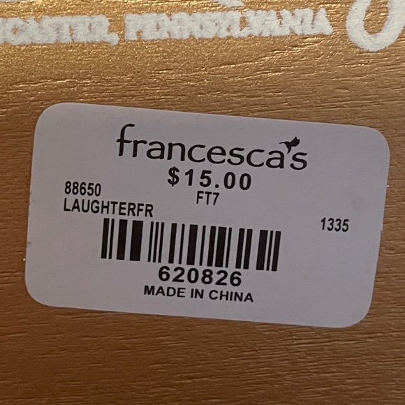 5 for $20: Francesca's sparkly decor sign - Picture 13 of 13